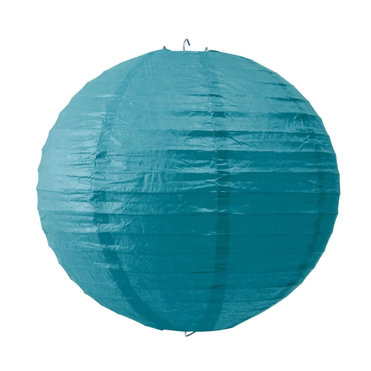 Lanterne chinoise en papier bleu < Gifi Discount