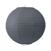 Lanterne chinoise en papier gris