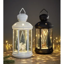 Lanterne de Noël lumineuse à led animé < Gifi