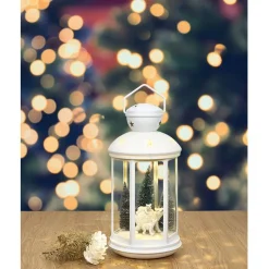Lanterne de Noël lumineuse à led animé < Gifi