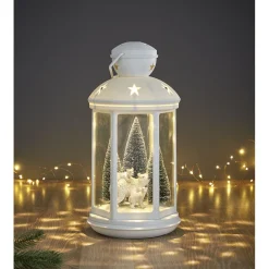 Lanterne de Noël lumineuse à led animé < Gifi