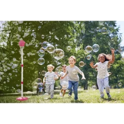 Lanterne machine à bulles 115ml son et lumière Ø20xH118cm