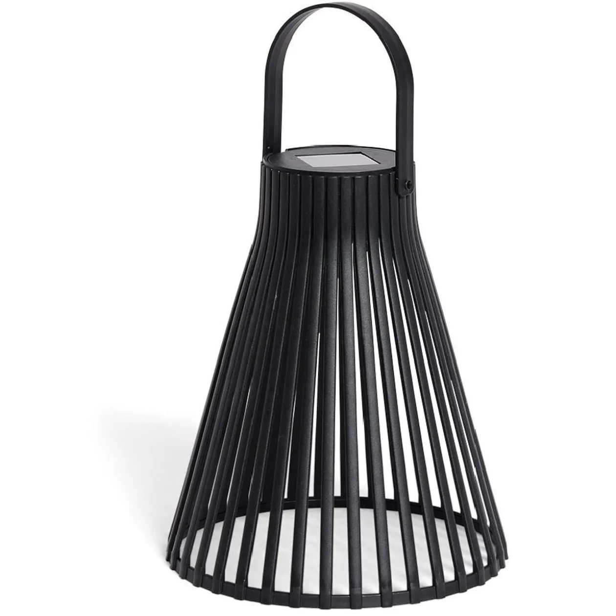 Lanterne solaire LED blanc chaud Ø20xH24cm