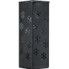 Lanterne solaire noire effet flamme < Gifi Online