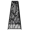 Lanterne solaire à poser métal ajouré noir 25x25xH50cm < Gifi Online