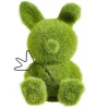 Lapin en gazon synthétique vert 14x14xH20cm