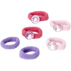 Élastique en mousse déco diamant x6