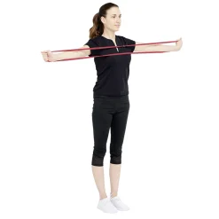 Élastique fitness force 7 à 16 rouge