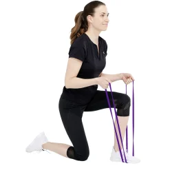 Élastique fitness force 11 à 29 violet