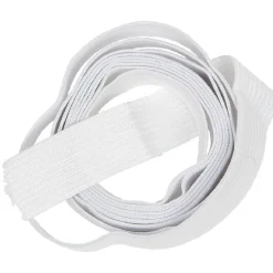 Élastique maille blanc L.2 m