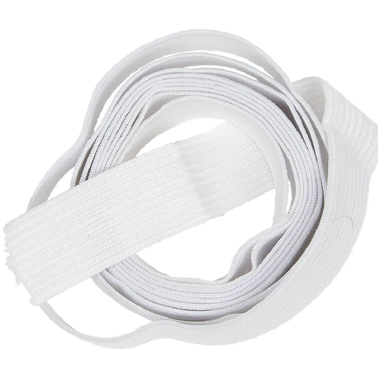 Élastique maille blanc L.2 m