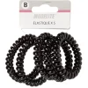 Élastique spirale noir brillant x8 < Gifi