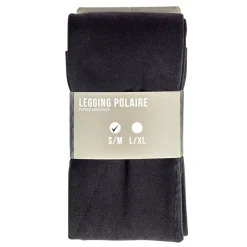 Legging polaire noir S/M ou L/XL
