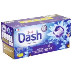 Lessive capsule Dash Envolée D'air 33 capsules < Gifi Clearance