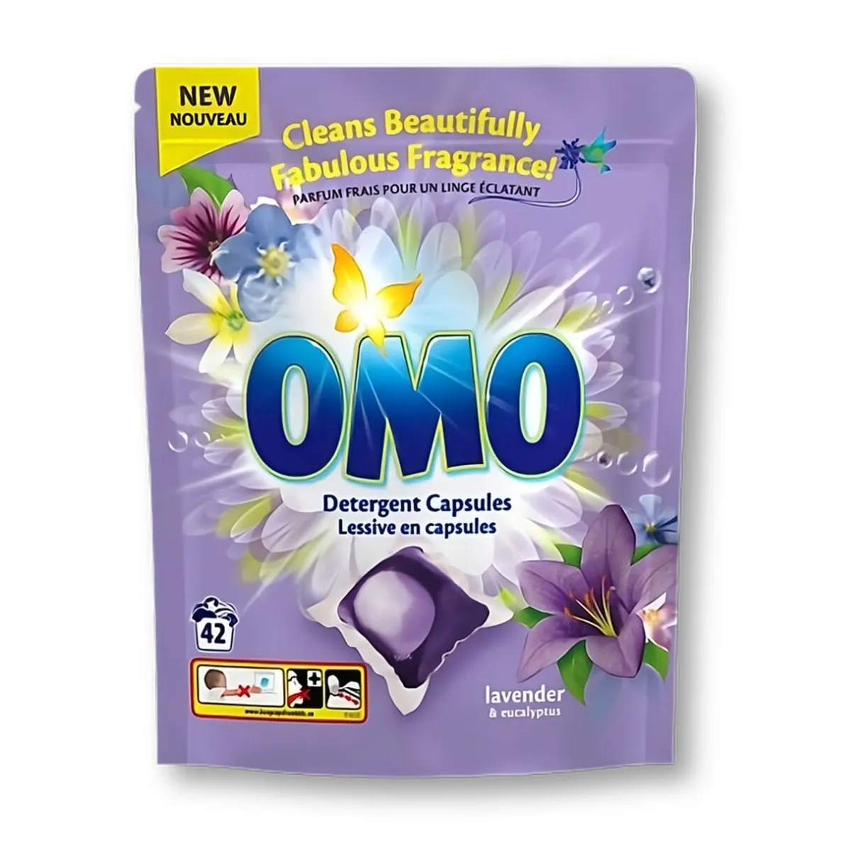 Lessive capsule x42 OMO lavande et eucalyptus < Gifi Sale