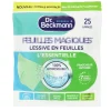 Lessive feuille x25 Dr Beckmann fraîcheur intense