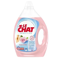Lessive liquide Le Chat Sensitive douceur de rose 42 lavages 1,9L < Gifi Hot