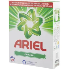 Lessive poudre Ariel Original 2,72 kg - 39 lavages