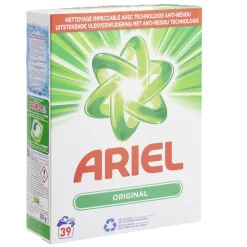 Lessive poudre Ariel Original 2,72 kg - 39 lavages