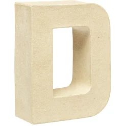 Lettre D à décorer en papier maché < Gifi Sale