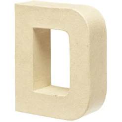 Lettre D à décorer en papier maché < Gifi Sale
