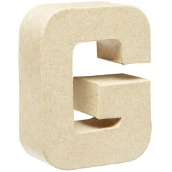Lettre G à décorer en papier maché < Gifi Clearance