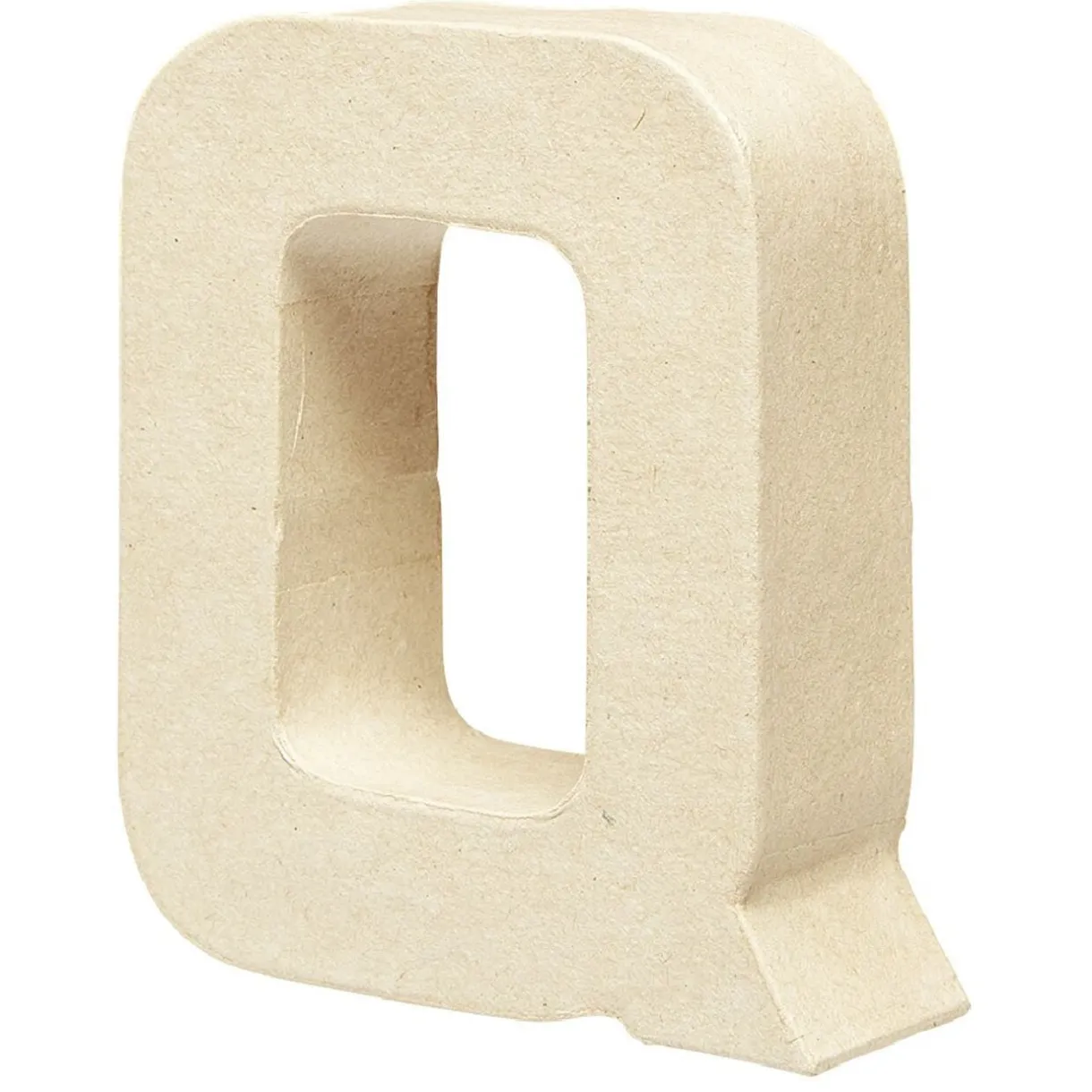 Lettre Q à décorer en papier maché < Gifi Sale