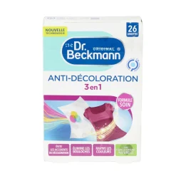 Lingette anti-décoloration Dr Beckmann Expert éclat et couleurs 25 feuilles < Gifi