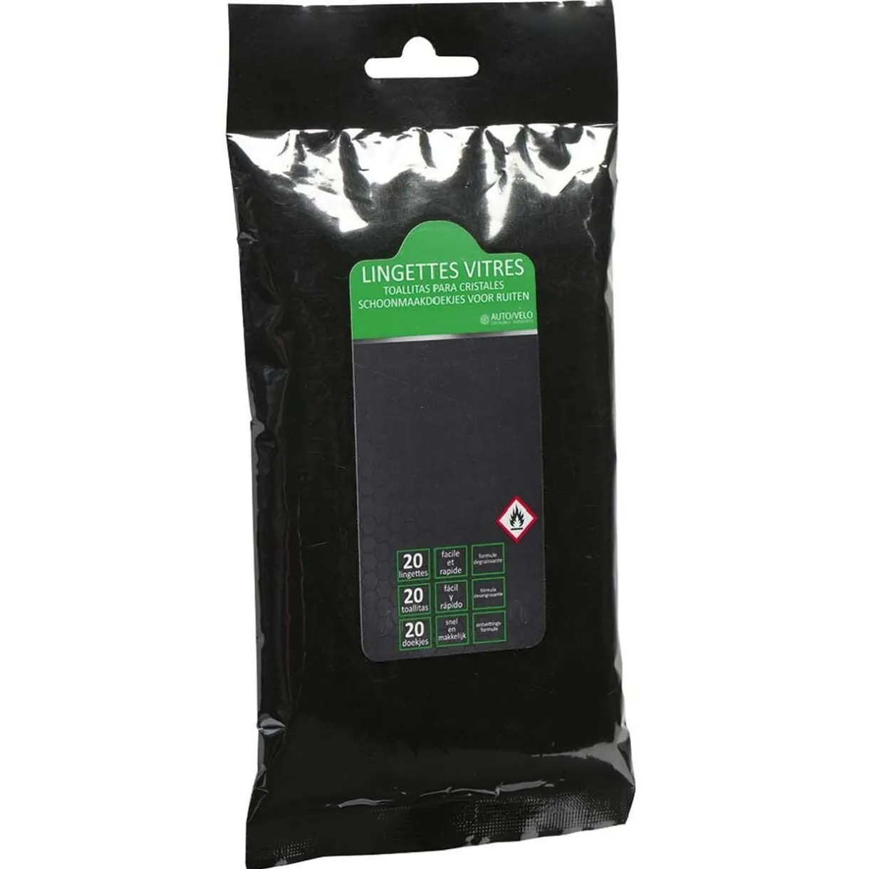 Lingette nettoyante pour vitres auto x20 < Gifi Online