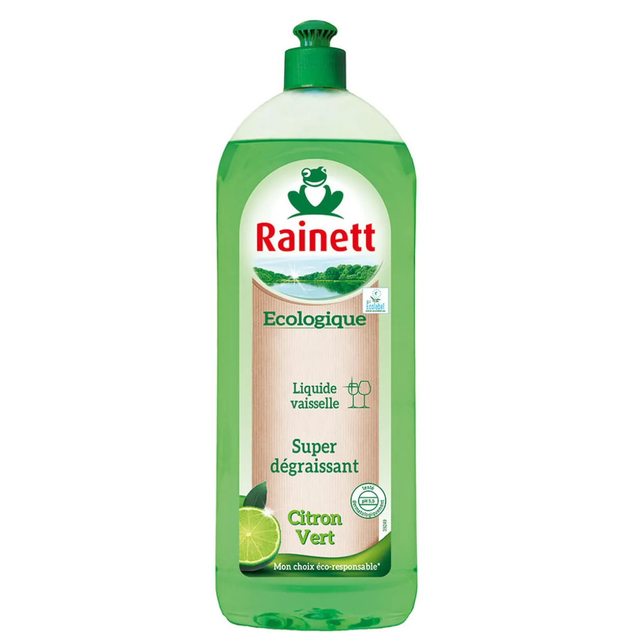 Liquide vaisselle citron vert Rainett 750 ml