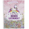 Livre Cherche et trouve Où sont cachés les bébés licornes ? 48 pages