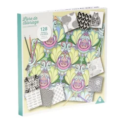 Livre de coloriage adulte 128 pages < Gifi Discount