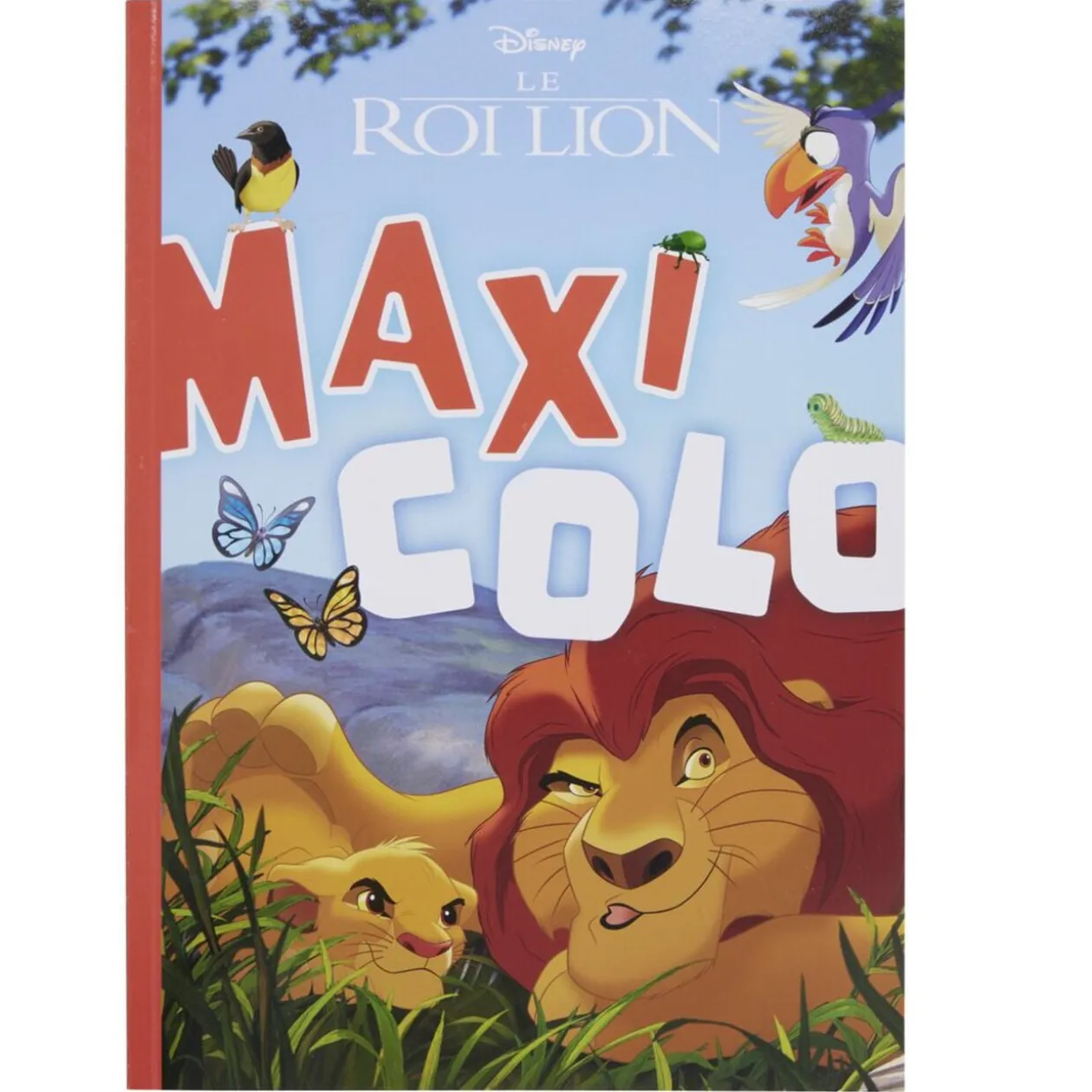 Livre de coloriage Disney Maxi Colo Le Roi Lion 80 pages