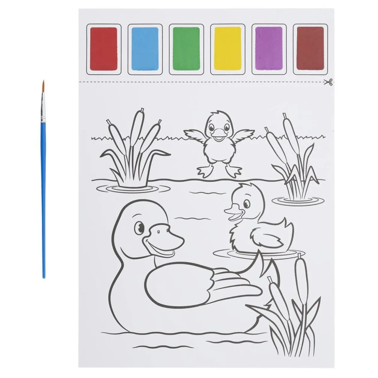 Livre de coloriage à l'eau
