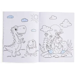 Livre de de coloriage 16 pages + 4 stickers inclus