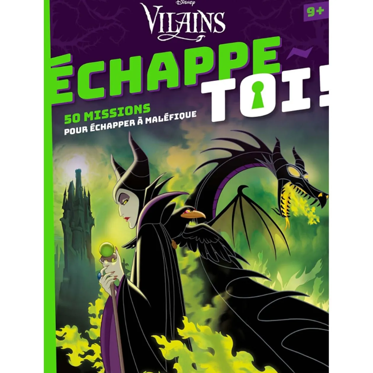 Livre de jeux Disney - Échappe-toi ! Maléfique