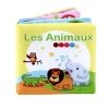 Livre enfant en tissu spécial animaux 11x11cm < Gifi Outlet