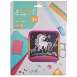 Livre scratch art enfant - 6 cartes à gratter < Gifi Online