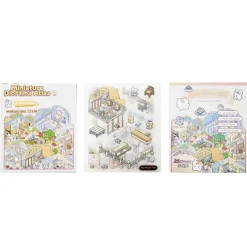 Livre stickers 3D paysage miniature 16 pages 13x15cm (4 modèles) < Gifi