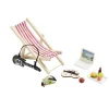 Lot de 8 accessoires "vacances" en bois pour lutin farceur L20x14x4cm < Gifi Hot