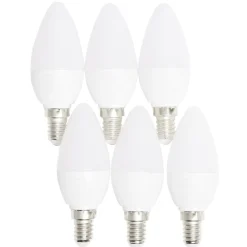 Lot de 6 ampoules LED E14 470lm 4,9W < Gifi Clearance
