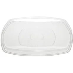 Lot de 6 assiettes carrées plastique transparent à bord arrondi 18,5x18,5 cm < Gifi Online