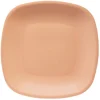 Lot de 3 assiettes colorées en plastique rigide