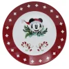 Lot de 4 assiettes dessert Disney Mickey porcelaine Ø19cm < Gifi Best