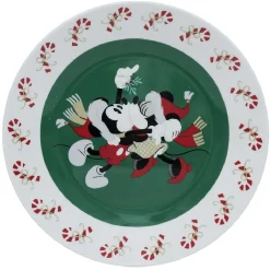 Lot de 4 assiettes dessert Disney Mickey porcelaine Ø19cm < Gifi Best