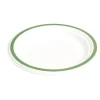 Lot de 20 assiettes plates fibre canne à sucre Ø18cm < Gifi Outlet