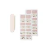 Lot de 24 autocollants vernis à ongles imprimés 6 coloris < Gifi