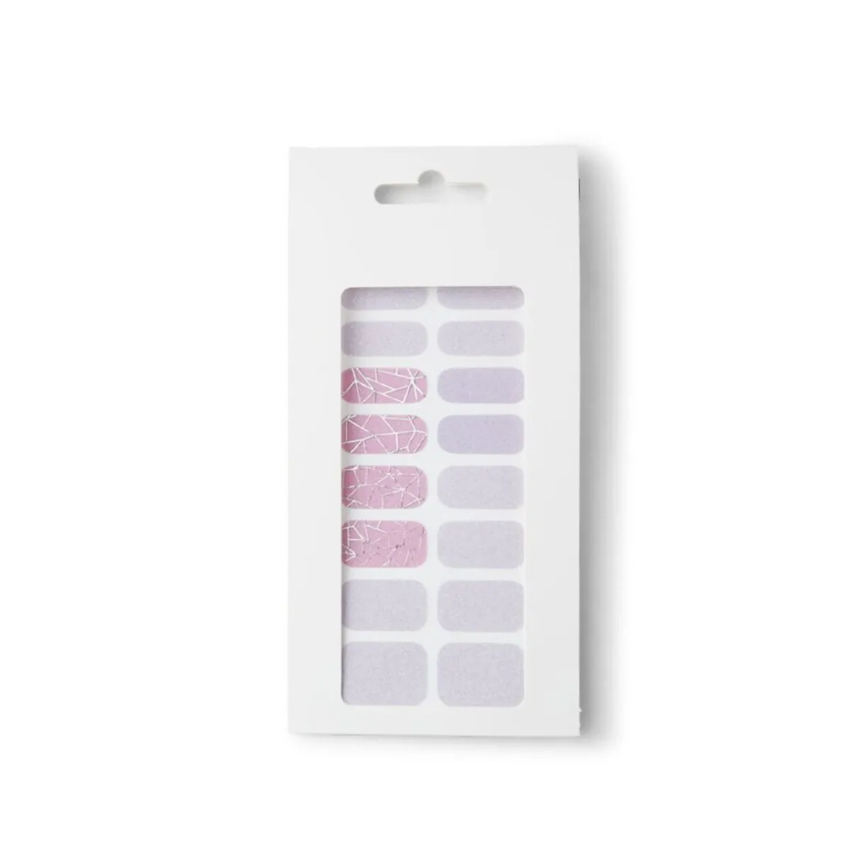 Lot de 24 autocollants vernis à ongles imprimés 6 coloris < Gifi