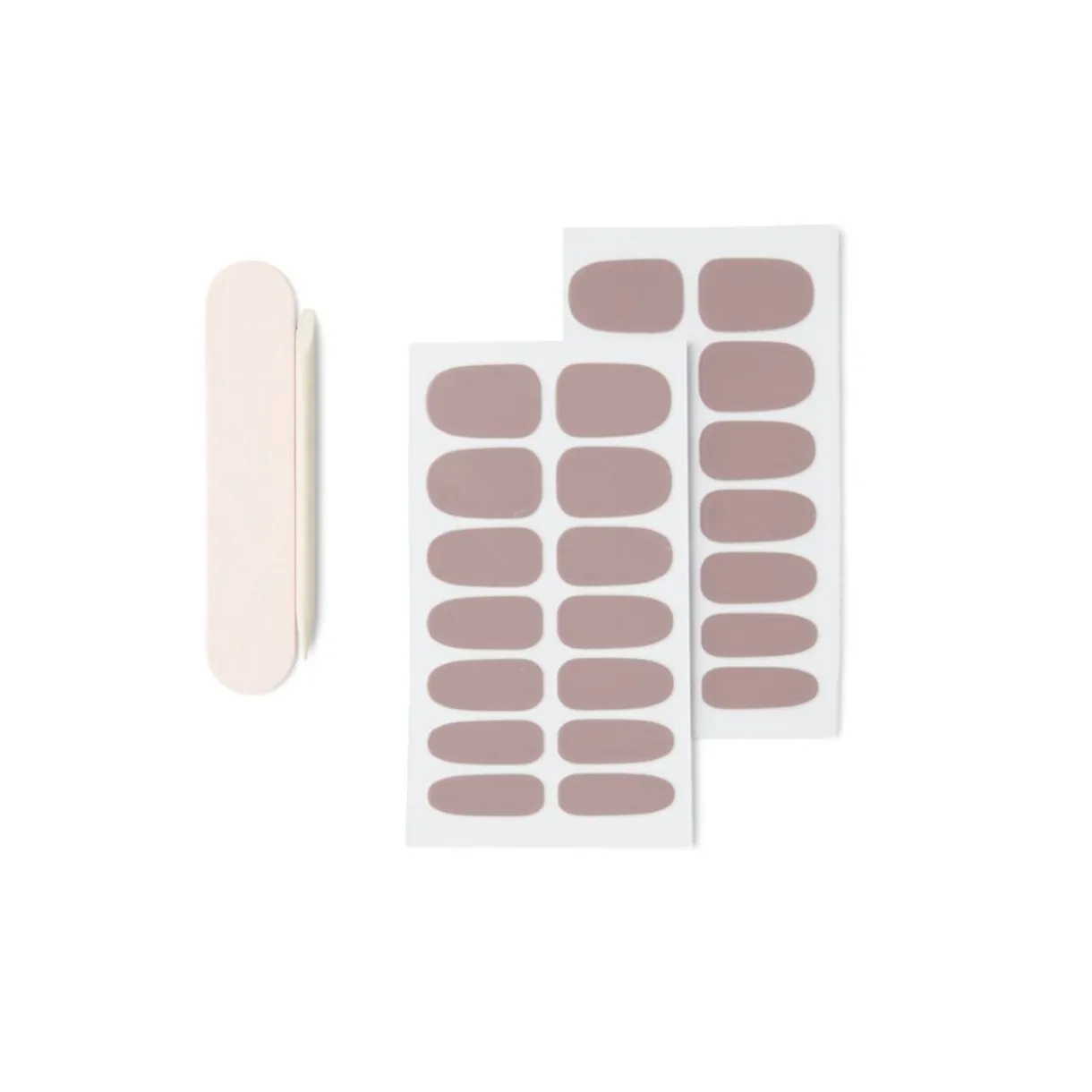 Lot de 24 autocollants vernis à ongles unis 6 coloris < Gifi Hot