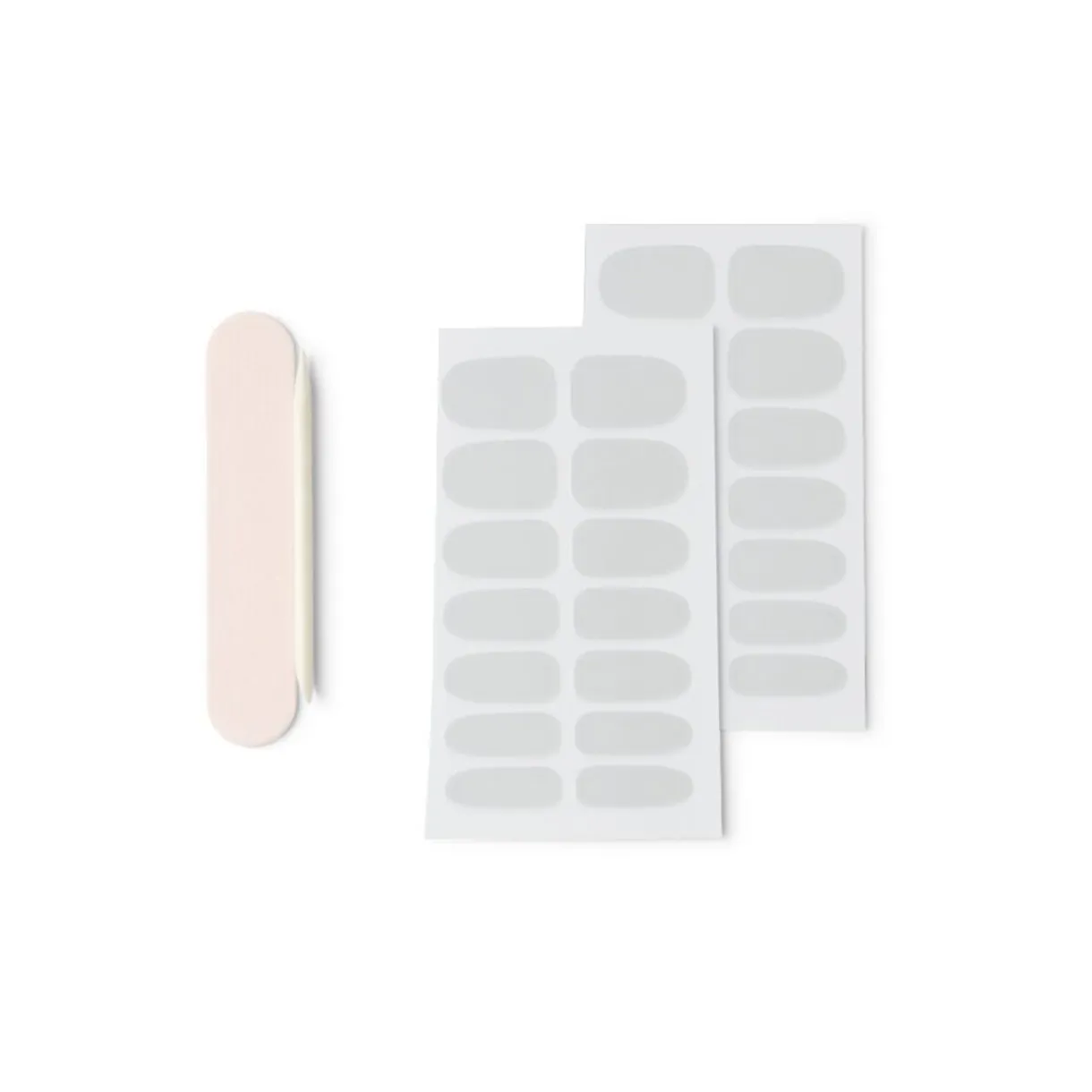 Lot de 24 autocollants vernis à ongles unis 6 coloris < Gifi Hot